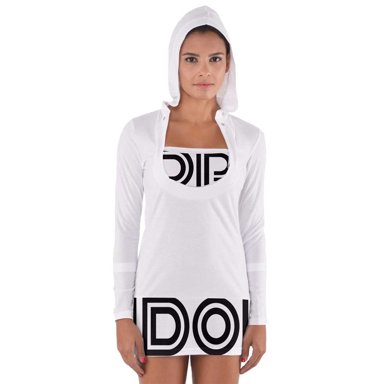DPIDOL Freehand Collection Long Sleeve Hooded T-shirt