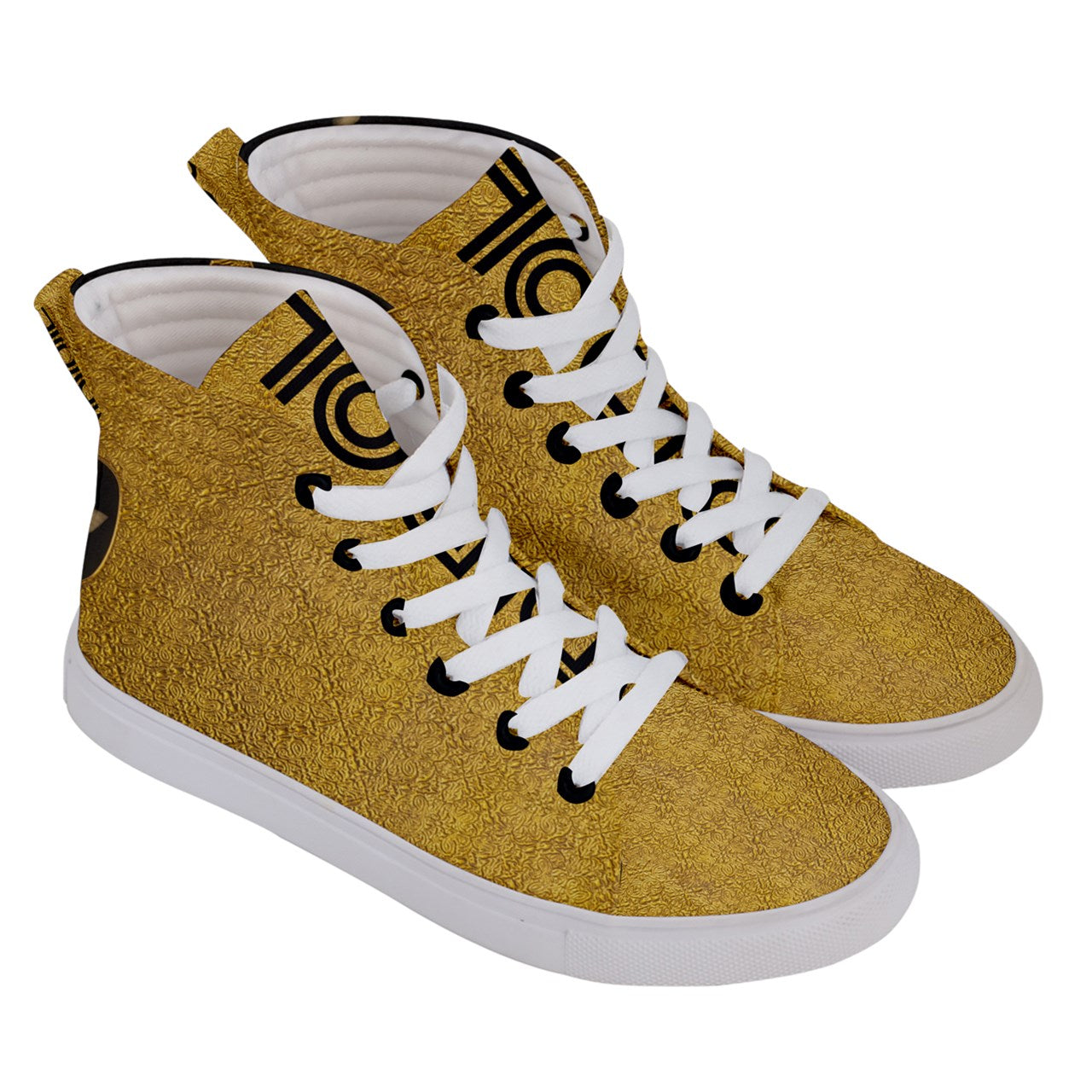 DPIDOL Art Collection Men's Hi-Top Skate Sneakers