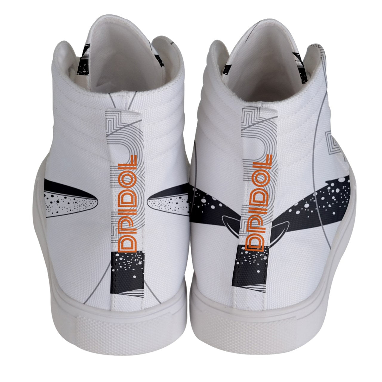DPIDOL Freestyle Collection Women's Hi-Top Skate Sneakers